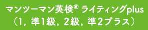 マンツーマン英検®ライティング（１級, 準１級, 大学受験）