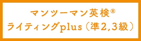 マンツーマン英検®ライティングPlus（準２,３級）
