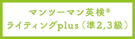 マンツーマン英検®ライティングPlus(準2,3級)